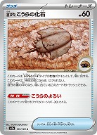 古びたこうらの化石 【SV2a/155/165C】